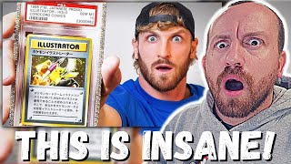 THIS IS INSANE! Logan Paul I Bought The World’s Most Expensive Pokémon Card ($5,300,000) REACTION!