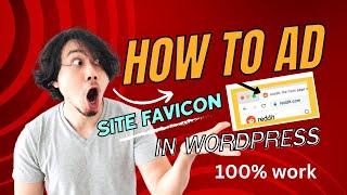 How to add favicon in wordpress website | 2024 |