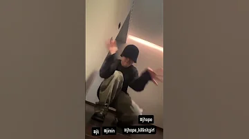 Omg Jimin Dancing To Jhope S Killin It Girl Jimin S Instagram Update Jimin Shorts 