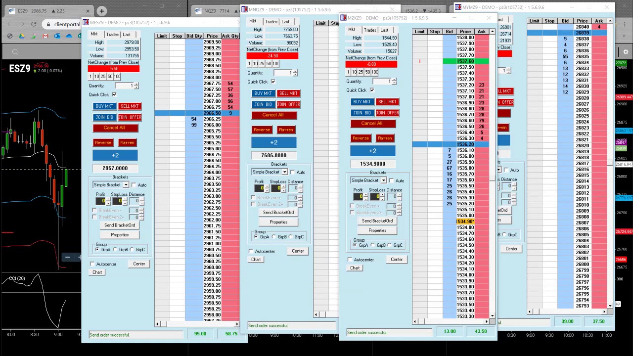 ES, NQ, RTY, YM Trading Ideas Explained In Real Time - YouTube