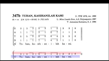 Alto PS 347b Tuhan Kasihanilah Kami