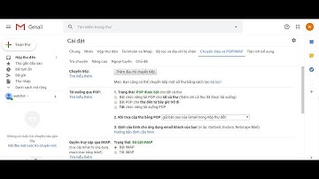 Bật truy cập POP3/IMAP cho gmail - Enable IMAP/POP3 gmail account Web3tot