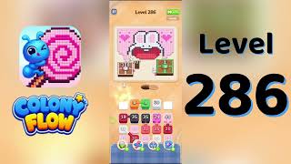 Colony Flow Level 286 Walkthrough | Full Gameplay | Solutionguruji