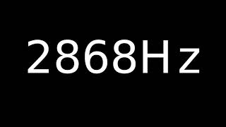 Speaker Sound Test 2868Hz