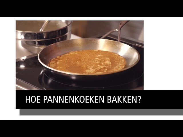 beheerder Cursus Korst How to make pancakes in a stainless steel pan - YouTube