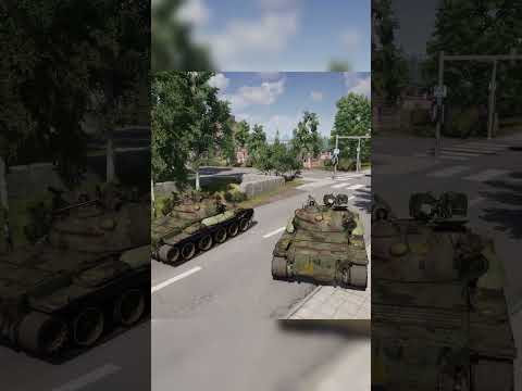 3 T-62s SWARM an American Abrams Tank | Squad