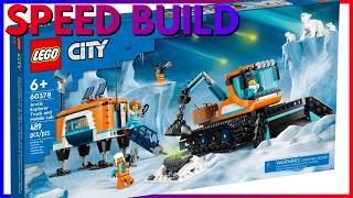 Lego 60378 Arctic Explorer Truck and Mobile Lab Speed Build