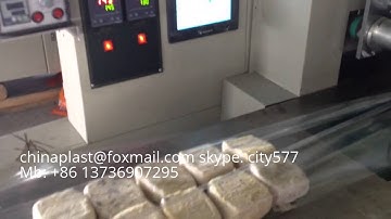 Bread Packing Machine, Horizontal Bakery flow packing machine, Bread Flow Wrapping Machine