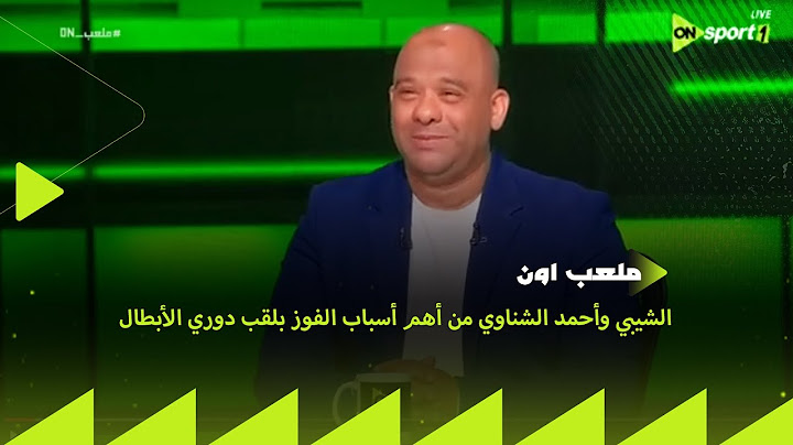 ملعب ON - وليد صلاح الدين: الشيبي وأحمد الشناوي من أهم أسباب الفوز بلقب دوري الأبطال
