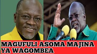 MAGUFULI; NIMESOMA MAJINA YOTE YA WAGOMBEA KWA SIKU 2