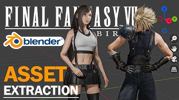 Final Fantasy VII Rebirth – How to Extract Models & Animations (Full Guide!)