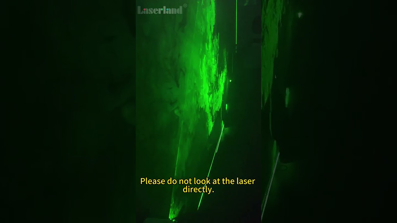 Green Laser Swamp Laser Wall in the Air as a Border of Light#laserlightshow #escaperoom #laserswamp