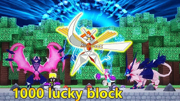 CUỘC THI LUCKY BLOCK TRUY TÌM SIÊU KIẾM NHẬT VỚI NOOB YETI TRONG MINECRAFT