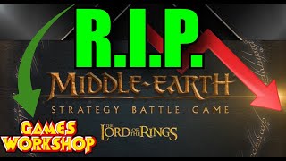 Writing Is On The Wall Games Workshop All But Announces Its Dead Lord Of The Rings Ip Expiring?