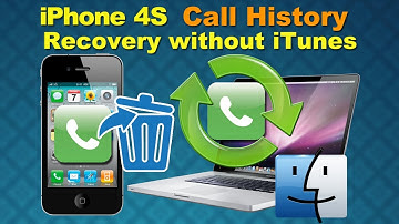Mac iPhone Call History Recovery: How to Retrieve Call logs from iPhone 4S directly on Mac