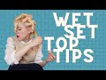 Tips for a Great Vintage Wet Set || How to make sure it dries!