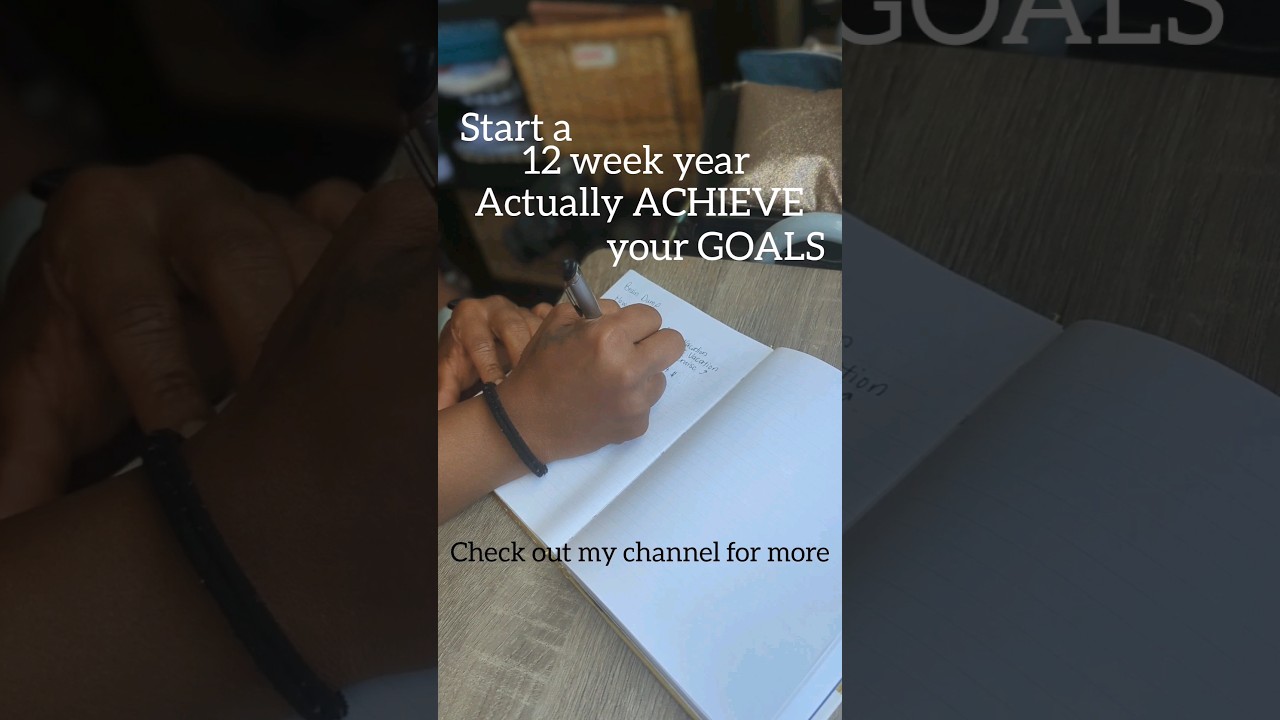 12 week Year PLANNING in FULL Effect | How to ACTUALLY ACHIEVE your goals 