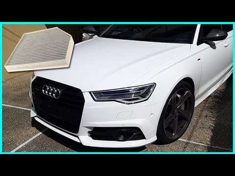 HOW TO: CABIN FILTER REPLACEMENT AUDI A3, A4, A5, A6