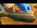 Milkfish Cutting Skills / 虱目魚切割技能 - Taiwanese Street Food