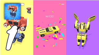 Transformation 3D Gameplay Walkthrough #1 - Level 1 ~ 23 (Android, IOS) screenshot 1