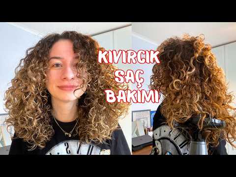 KIVIRCIK SAÇ BAKIM RUTİNİM | Kullandığım Ürünler, Teknikler ve İpuçları | Kıvırcık Saç Şekillendirme
