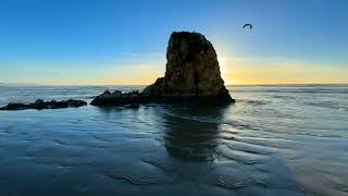 An Evening and Sunset at Pismo Beach, California