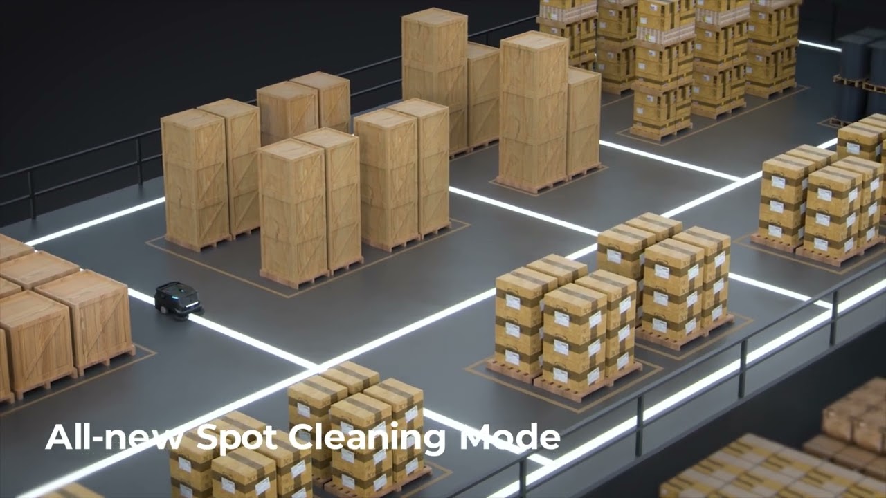 PUDU MT1 - AI POwered Robotics Sweeper