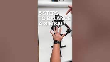 Balance a gimbal in 60 seconds! #gimbal #djirs3pro #videography
