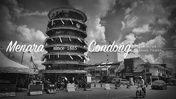 Menara Condong is a historical leaning tower in Teluk Intan Malaysia since 1885