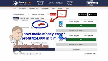 binary.com trading strategy, tutorial how to get a $24,000 in 2 minutes with rise fall strategy