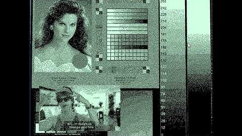 greyscale time-dither shader test