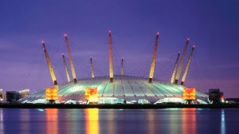The carbon footprint of long span structures: review of the Millennium Dome & other tensile systems