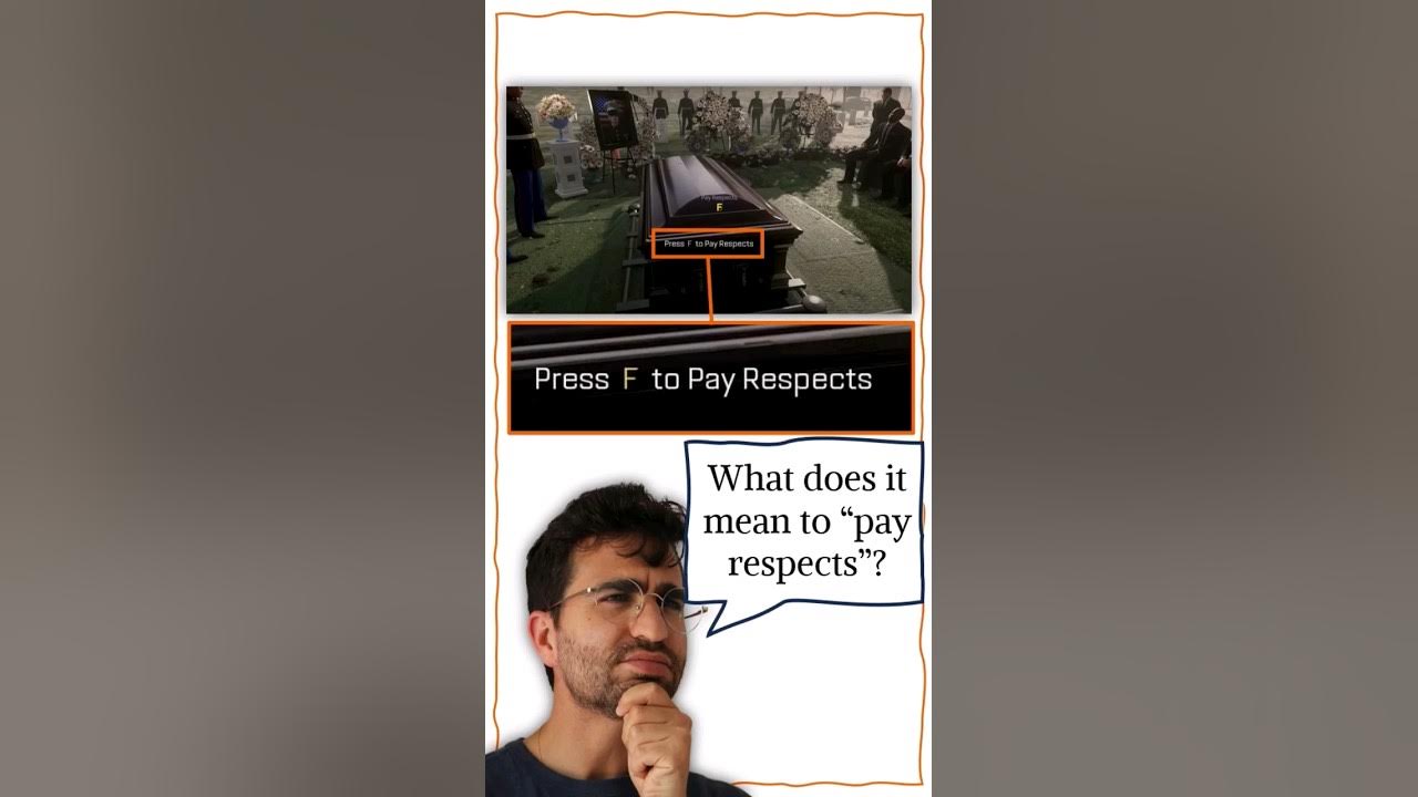 Understanding Call of Duty's Press F to Pay Respects #learninginenglish  #vocabulary 