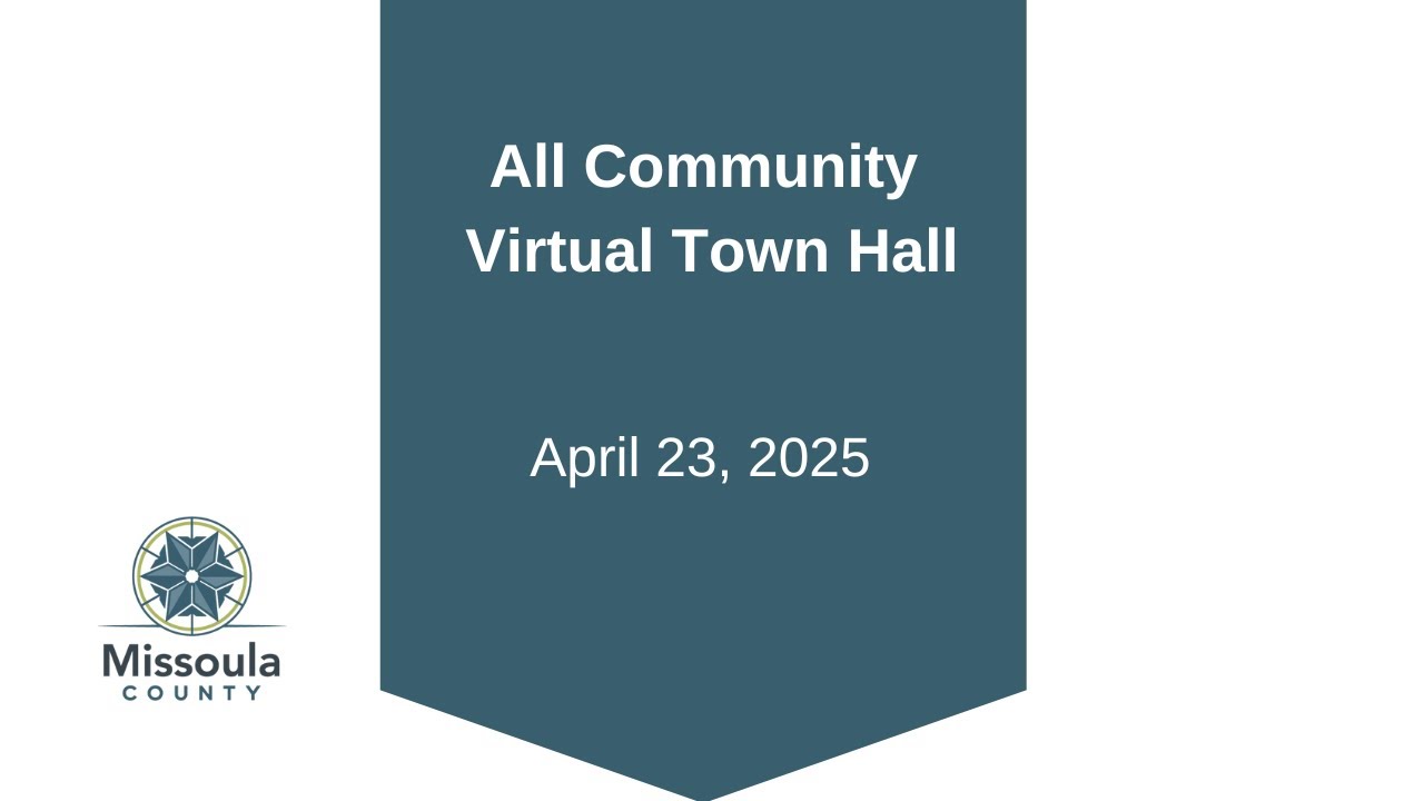All Community Council Town Hall April 23, 2025 - YouTube