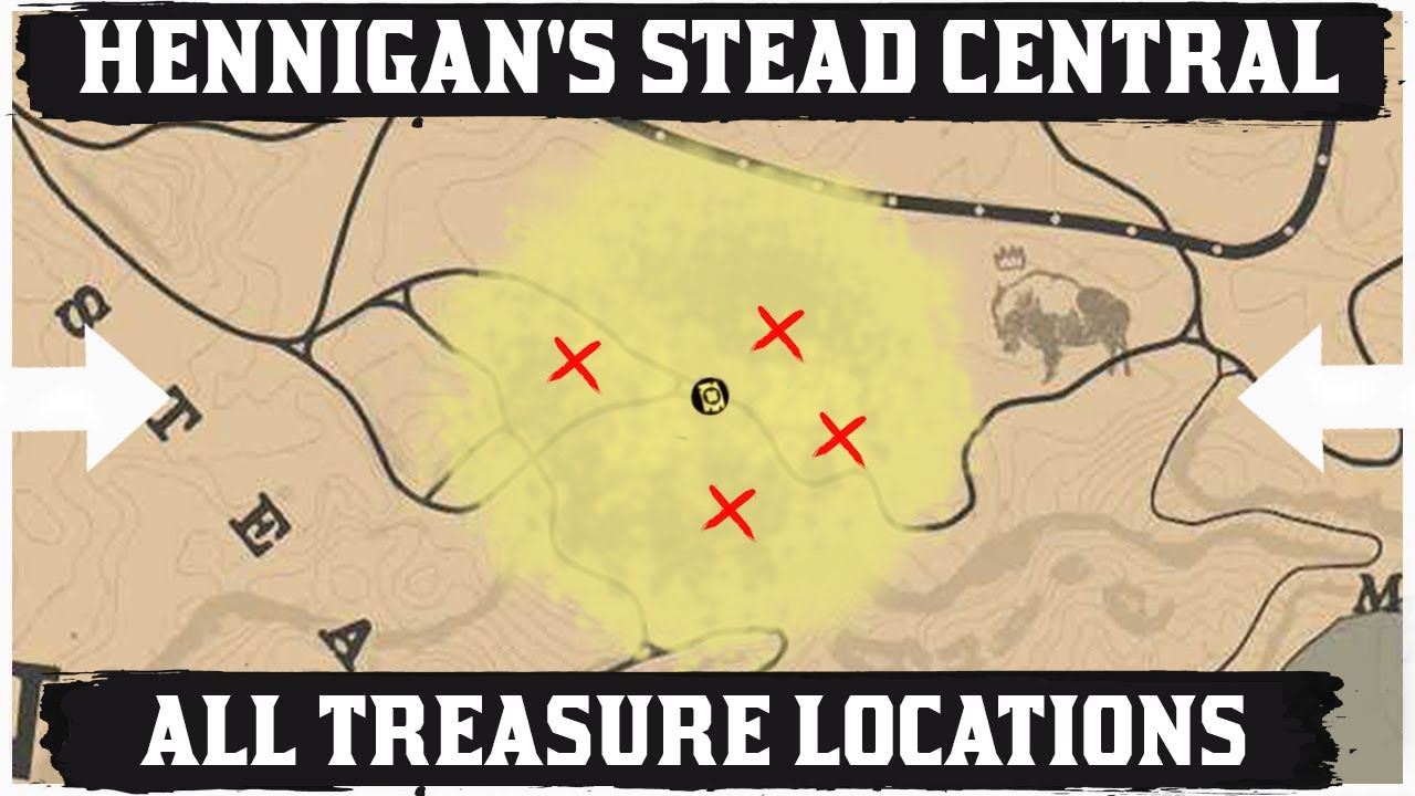 North Clingman Location 1 (Ubicación 1) - RED DEAD ONLINE - MAPAS