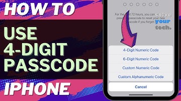 iOS 17: How to Use 4 Digit Passcode on iPhone