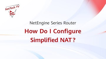 How Do I Configure Simplified NAT on a NetEngine Series Router?