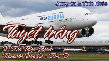 Karaoke Song Ca Tuyết Trắng | Song Ca & Tình Khúc