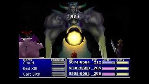 FFVII - Enemy Skill Only Challenge (+NI,IE,NA,NNMI) Part 20: Bizarro Sephiroth