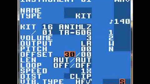 Basic LSDJ A-Z Command Walkthrough
