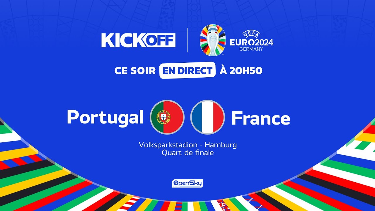 Euro 2024 - Suivez Portugal v France en direct !