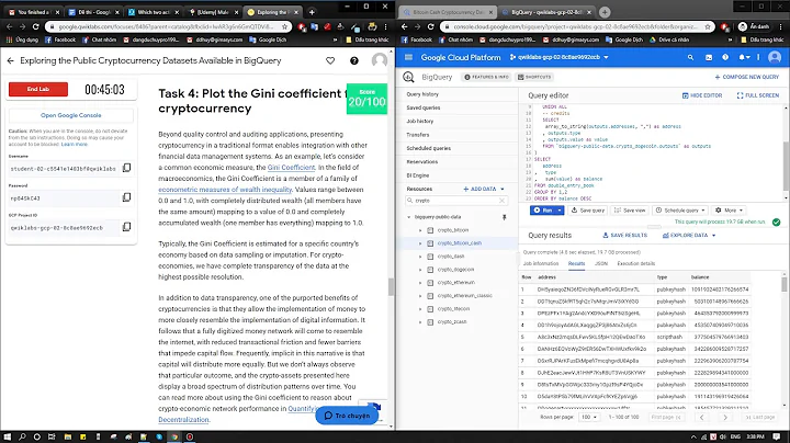 Exploring the Public Cryptocurrency Datasets Available in BigQuery