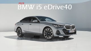 2024 BMW i5 eDrive40 ⚡ 582 km Range, 5G Connectivity, and AirConsole Video Games