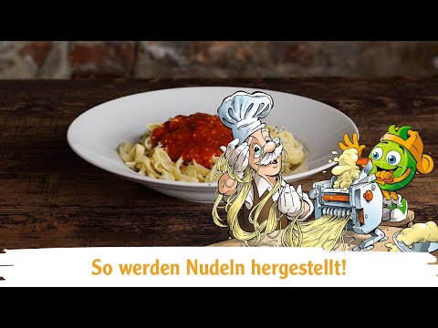 Video: So Werden Nudeln Hergestellt