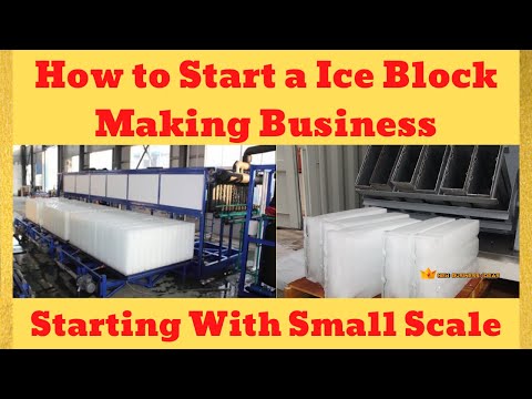 How to Start a Ice Block Making Business | Starting With Small