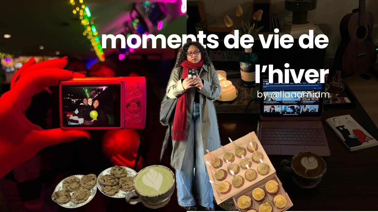 bonjour 2026 (vlog: café, nouvel appart, bien manger et s’amuser…)