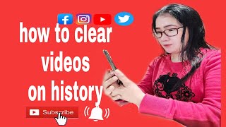 how to clear watch videos and search videos on youtube