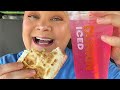 Trying almost everything dunkin breakfast