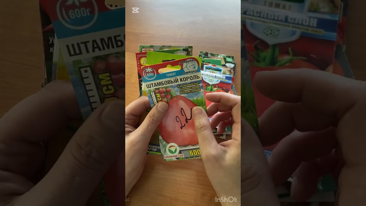 Томаты для открытого грунта 2026😊 Мой выбор на предстоящий сезон🤗