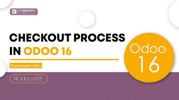 How to Manage Checkout Process with Odoo 16 Website | Odoo 16 Website Demo Videos